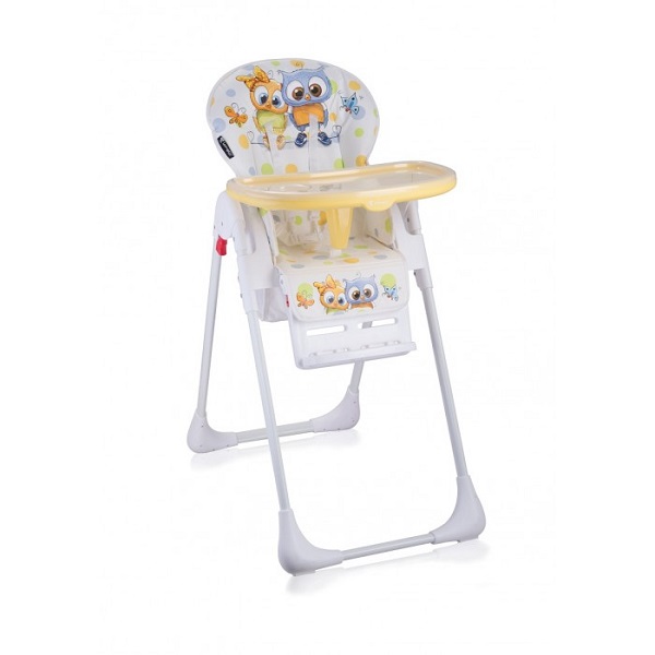 Детский стульчик для кормления Lorelli Tutti Frutti - white baby owls
