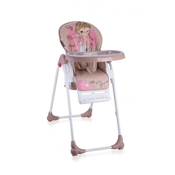 Детский стульчик для кормления Lorelli Oliver - beige rose princess