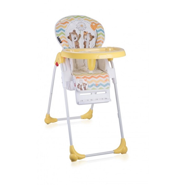 Детский стульчик для кормления Lorelli Oliver - yellow daisy bears