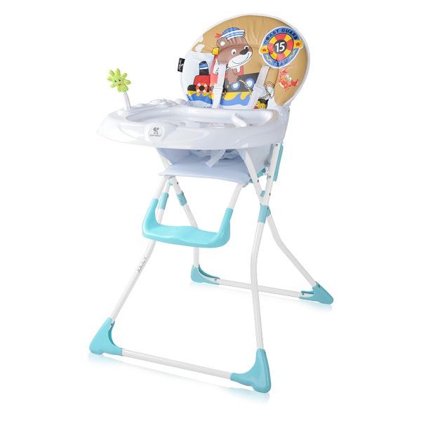 Детский стульчик для кормления Lorelli Jolly - blue bear sailor