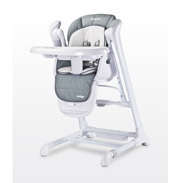 Стульчик для кормления Caretero Indigo - grey