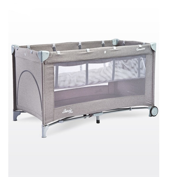 Манеж-кровать Caretero Basic Plus - grey