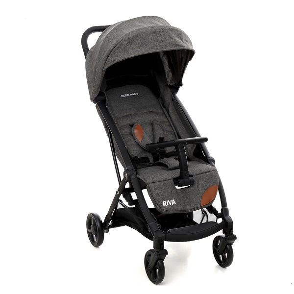 Прогулочная коляска Coto Baby Riva - серый лен