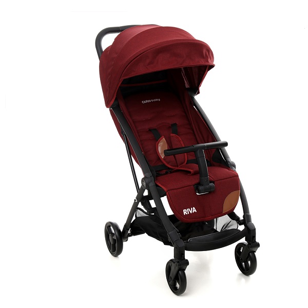 Прогулочная коляска Coto Baby Riva - красный лен