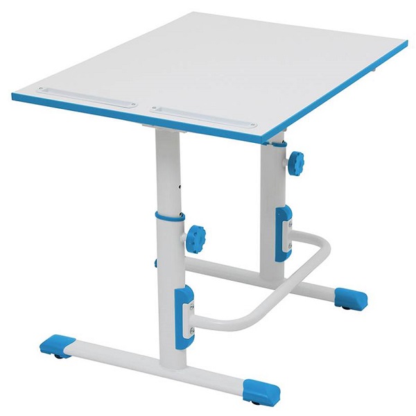 Растущая парта Polini Simple M1 - бело-синий