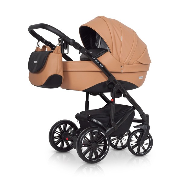 Детская универсальная коляска Riko Sigma 2 в 1 - 03 caramel