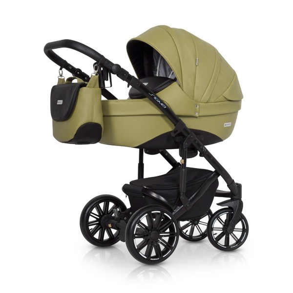Детская универсальная коляска Riko Sigma 2 в 1 - 05 olive