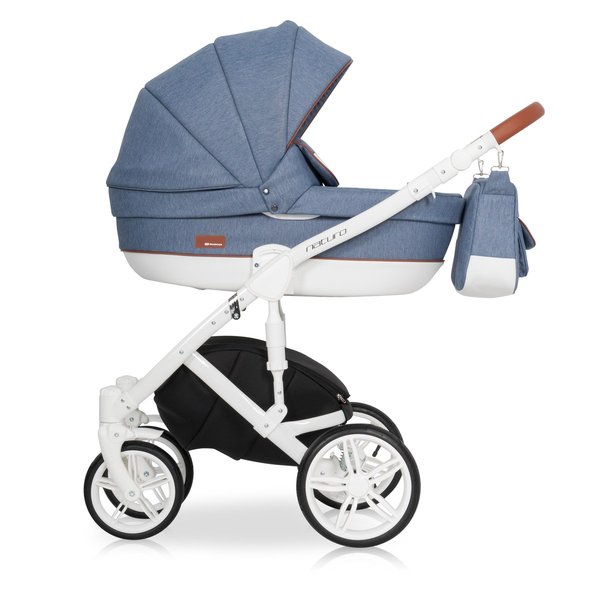 Детская универсальная коляска Riko Naturo 3 в 1 - 05 denim