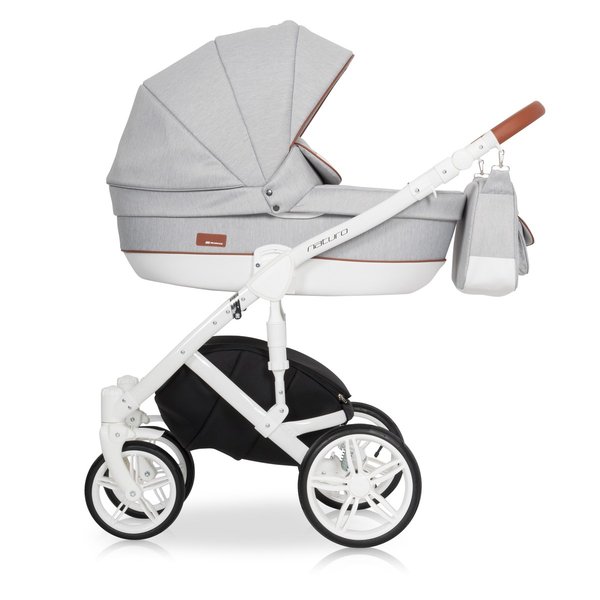 Детская универсальная коляска Riko Naturo 3 в 1 - 01 grey fox