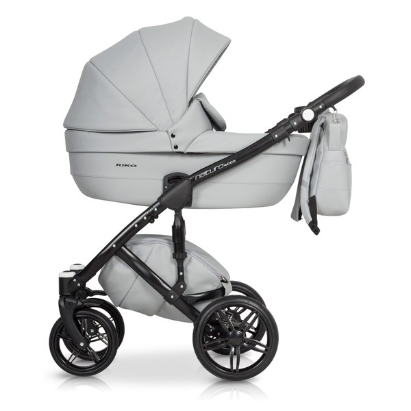 Детская универсальная коляска Riko Naturo Ecco 3 в 1 - 05 stone
