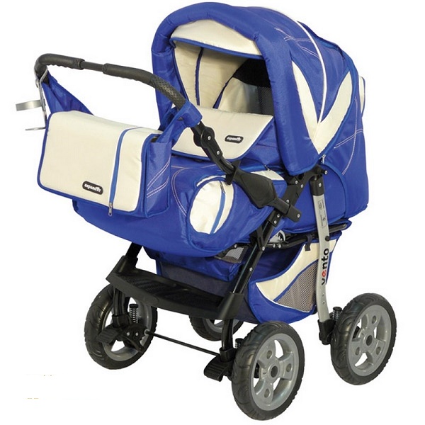 Коляска трансформер Riko Expander Vento - синий