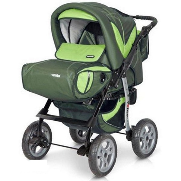 Коляска трансформер Riko Expander Vento - зеленый