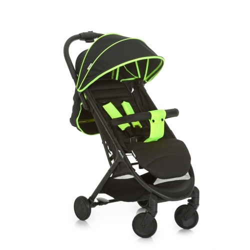Прогулочная коляска Hauck Swift Plus - neon yellow/caviar