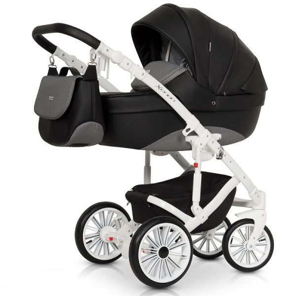 Детская универсальная коляска Riko Expander Xenon 3 в 1 - carbon