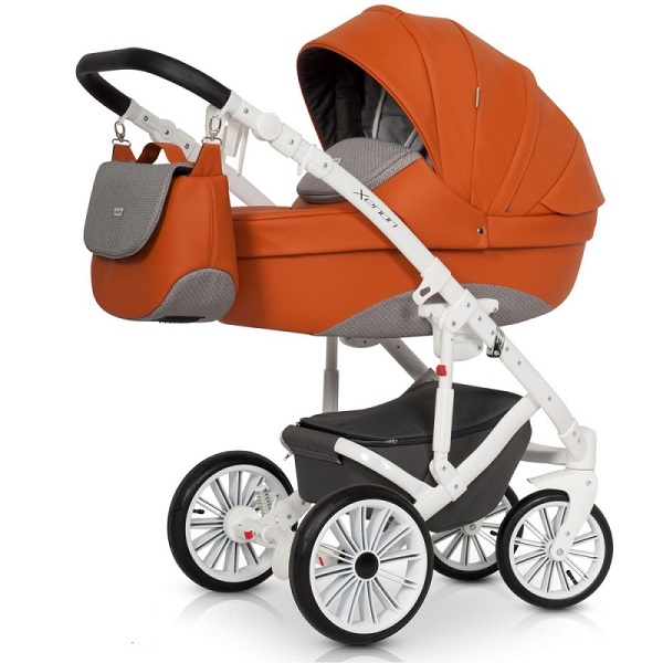 Детская универсальная коляска Riko Expander Xenon 3 в 1 - copper
