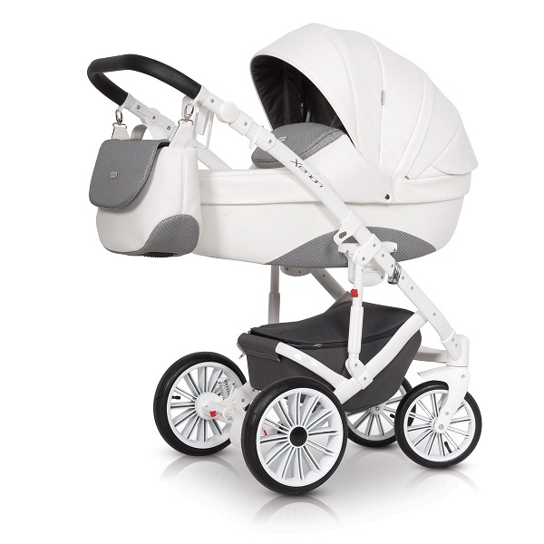 Детская универсальная коляска Riko Expander Xenon 3 в 1 - white