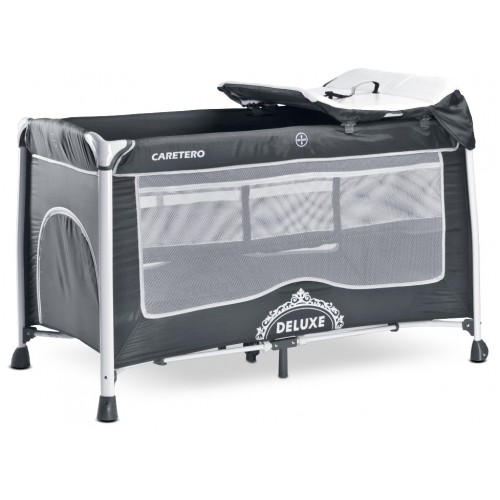 Манеж-кровать Caretero Deluxe - Graphite