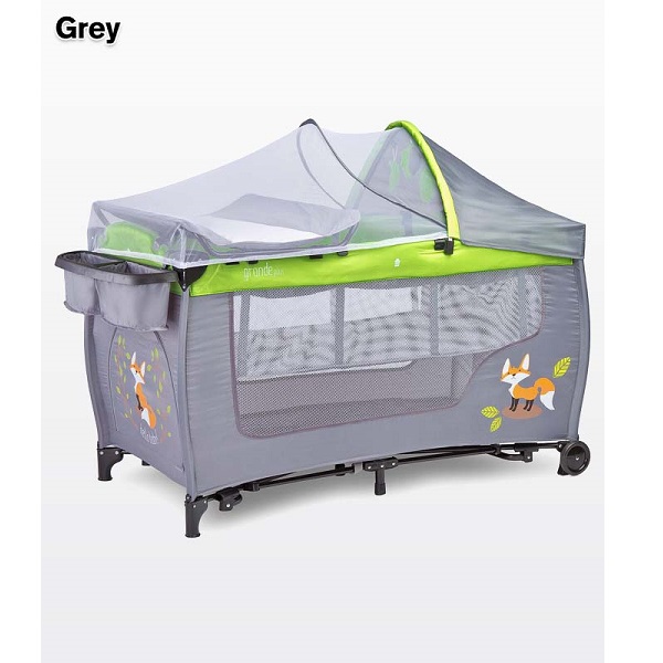 Манеж-кровать Caretero Grande Plus - Graphite