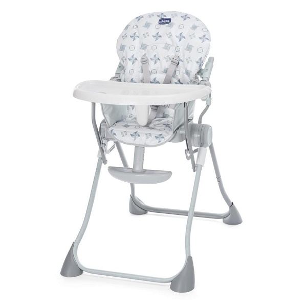 Стульчик для кормления Chicco Pocket Meal - light grey