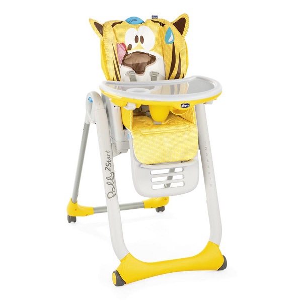 Стульчик для кормления Chicco Polly 2 Start - тигренок