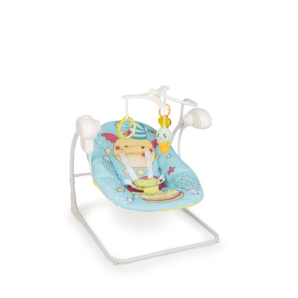 Шезлонг-качели Happy Baby Jolly V2 - blue