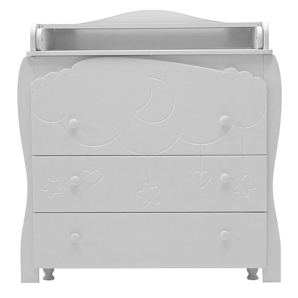 Комод пеленальный Топотушки Софья МДФ - белый