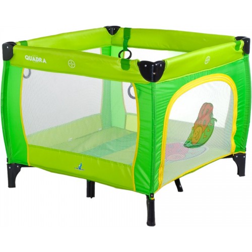 Детский манеж Caretero Quadra - green