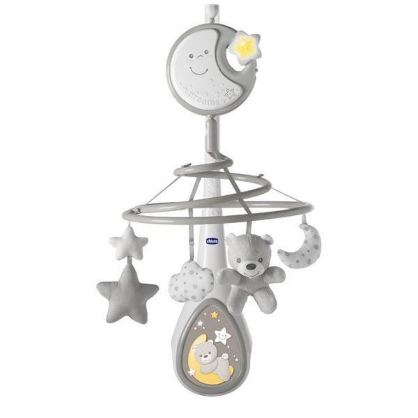 Музыкальная карусель Chicco Next2Dreams - серая