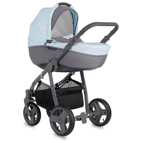 Детская коляска Noordline Amelis Minum Baby 2 в 1 - grey air/sky