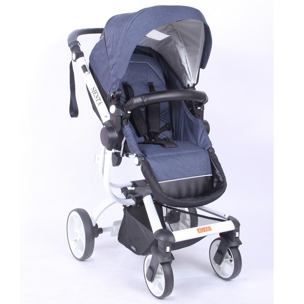 Детская прогулочная коляска XO-Kid Siesta - navy
