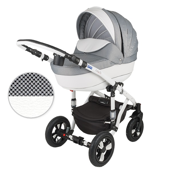 Детская коляска Adamex Galactic Skura 2 в 1 - 783S