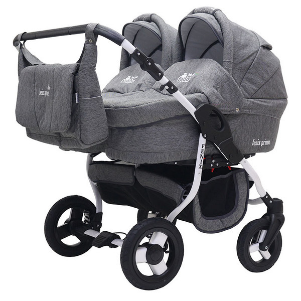 Детская коляска для двойни Bart Plast Terra Prime  2 в 1 - 02