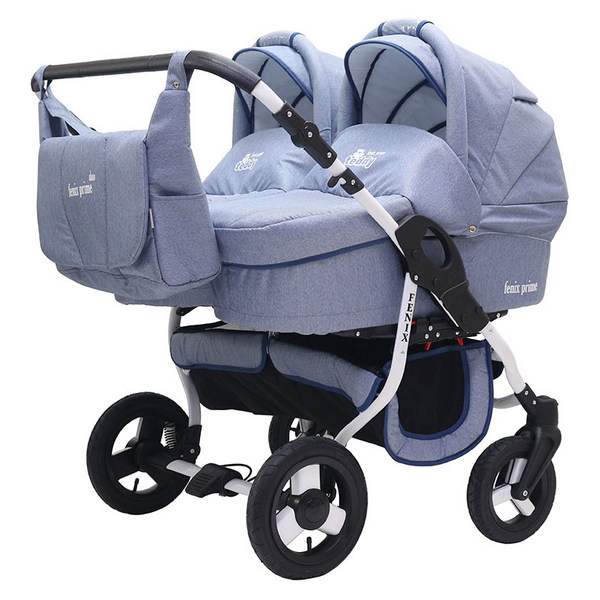 Детская коляска для двойни Bart Plast Terra Prime  2 в 1 - 04