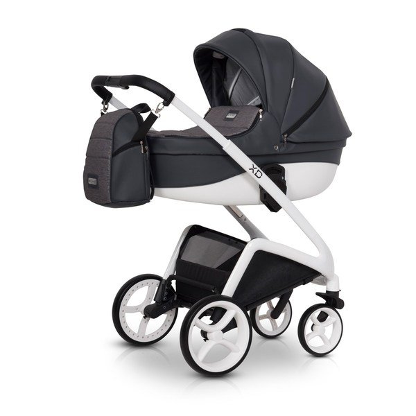 Детская коляска Riko XD 2 в 1 - 04 antracite