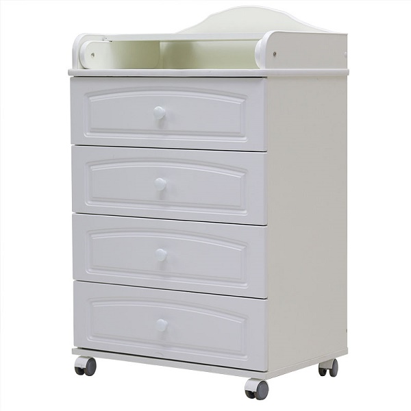 Комод пеленальный Топотушки Артемка мини 60/4 МДФ - белый