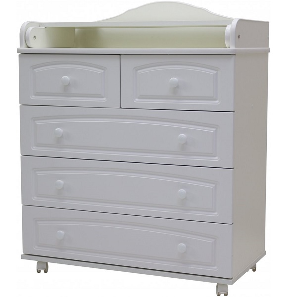 Комод пеленальный Топотушки Артемка  80/5 МДФ - белый