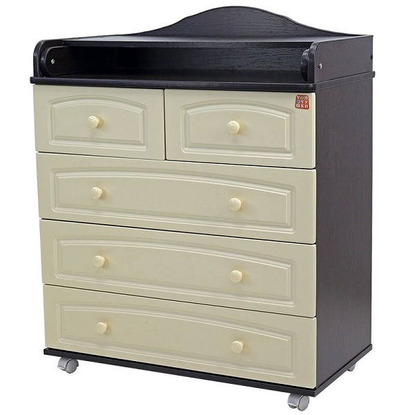 Комод пеленальный Топотушки Артемка  80/5 МДФ - венге-слоновая кость