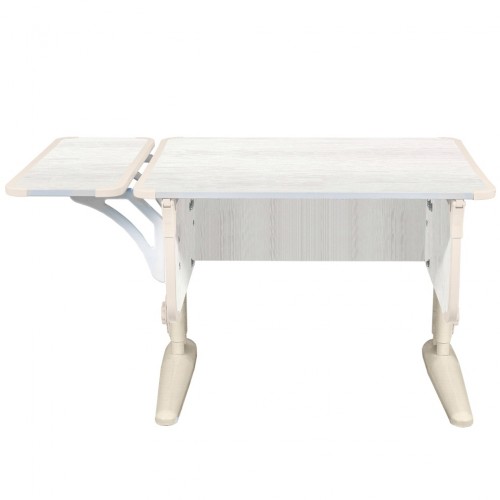 Парта Деми СУТ 41-К со стулом - рамух-бежевый-бежевый