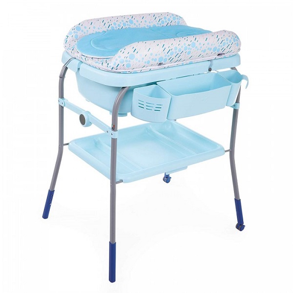 Пеленальнй столик с ванночкой Chicco Cuddle@Bubble - ocean