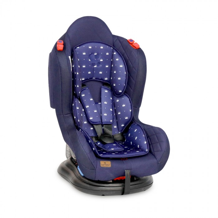 Автокресло Lorelli Jupiter+SPS - darck blue crowns