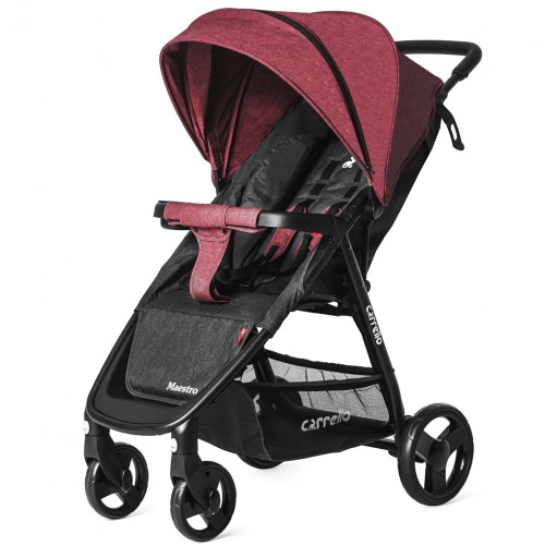 Прогулочная коляска Carrello Maestro Len - strawberry red