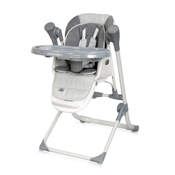 Стульчик-шезлонг Lorelli Ventura - cool grey stars