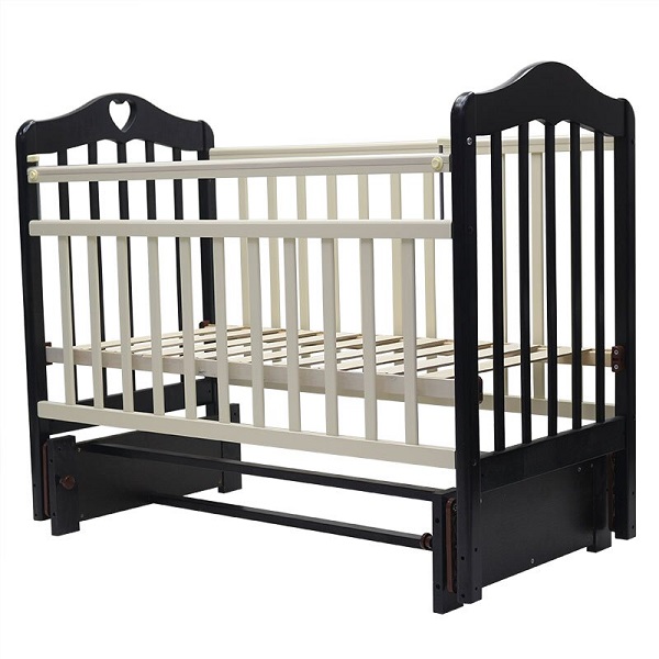 Детская кроватка Топотушки Оливия 5 - венге-слоновая кость