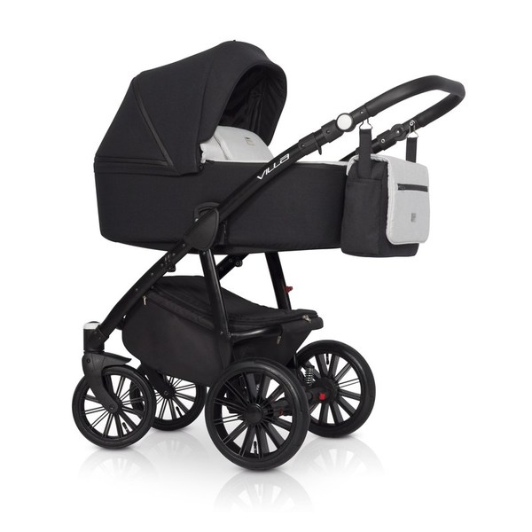 Детская коляска Riko Villa 3 в 1 - 02/platinum