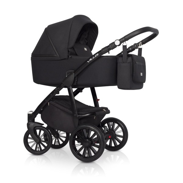 Детская коляска Riko Villa 3 в 1 - 04/carbon