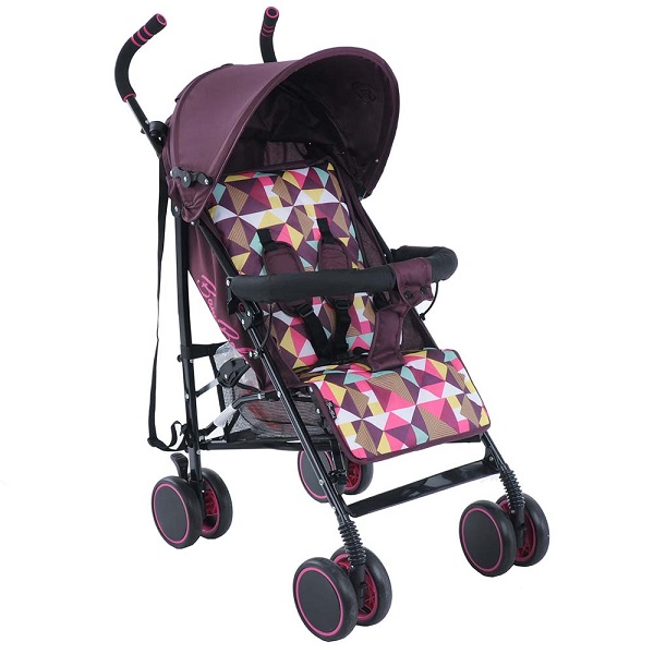 Прогулочная коляска Bambola Pallino - слива