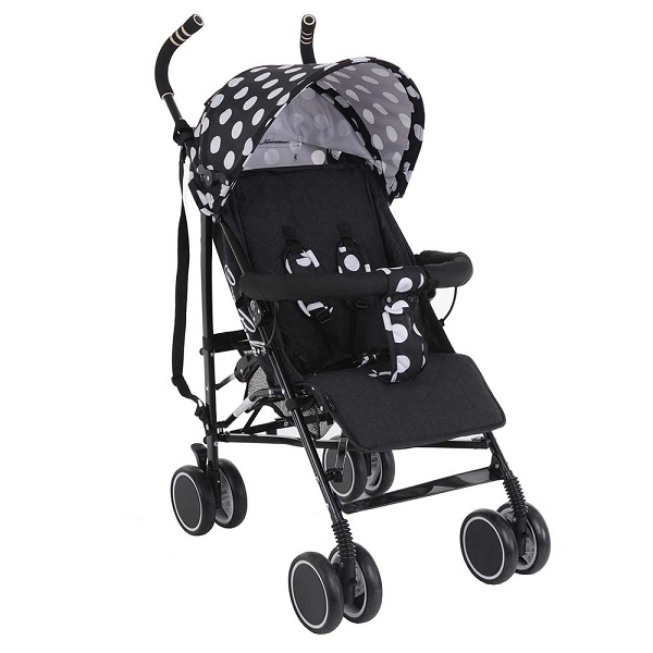 Прогулочная коляска Bambola Pallino - чепно/белый