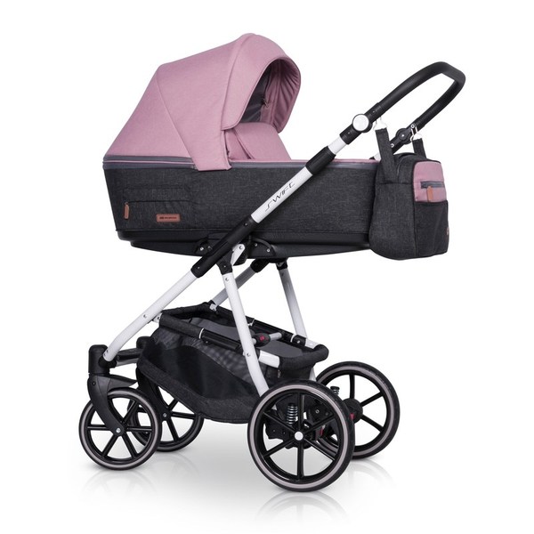 Детская коляска Riko Swift Natural 3 в 1 - 01 scarlet