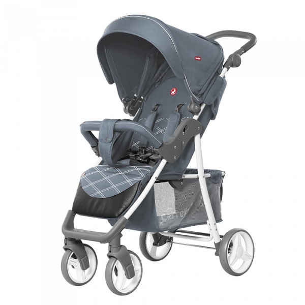 Прогулочная коляска Carrello Quattro 8502/2 - metal grey