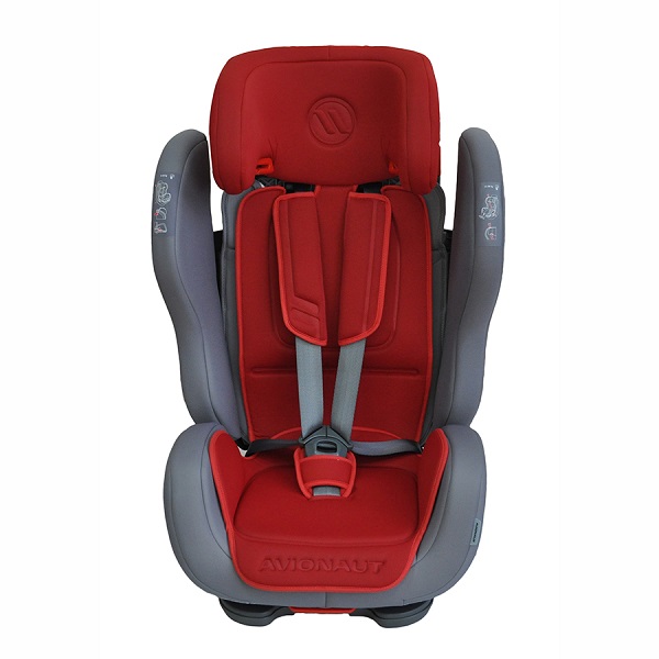 Автокресло Avionaut Evolvair - красный/база серая